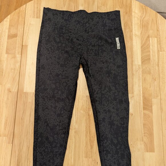 Gymshark Adapt Animal Seamless Leggings - Black - Size L - Picture 6 of 11